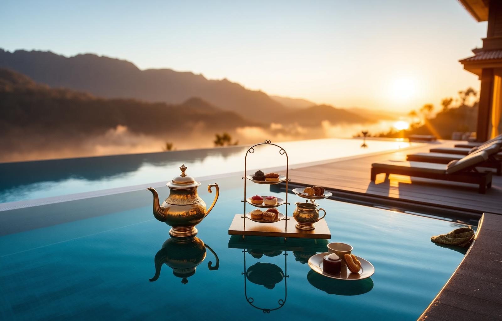 Poolside High Tea