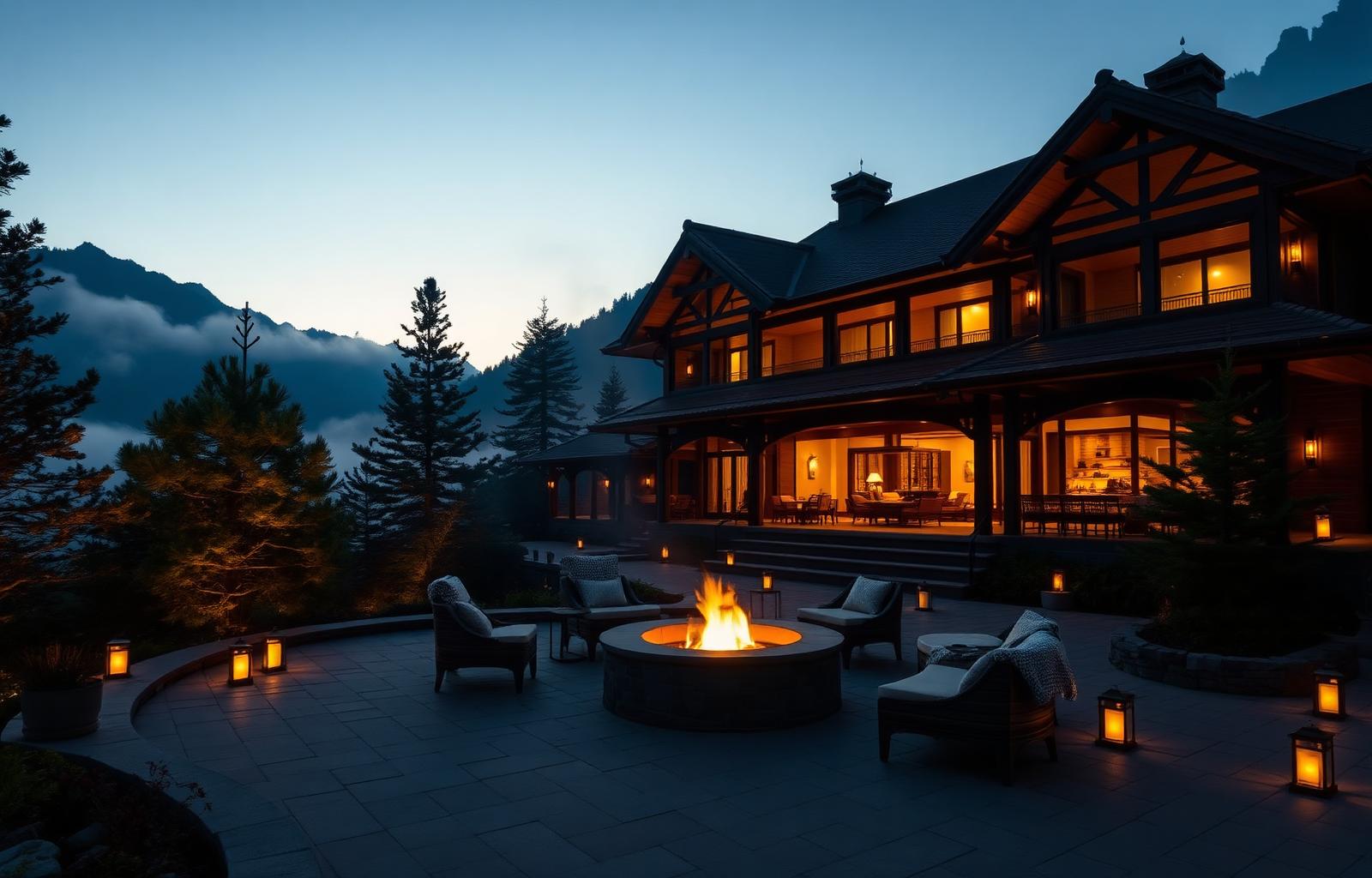 Firepit lounge
